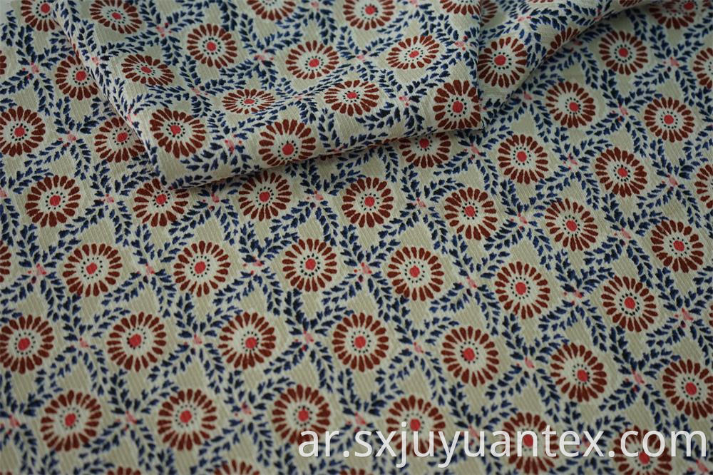 Viscose Crepe Printed Fabric